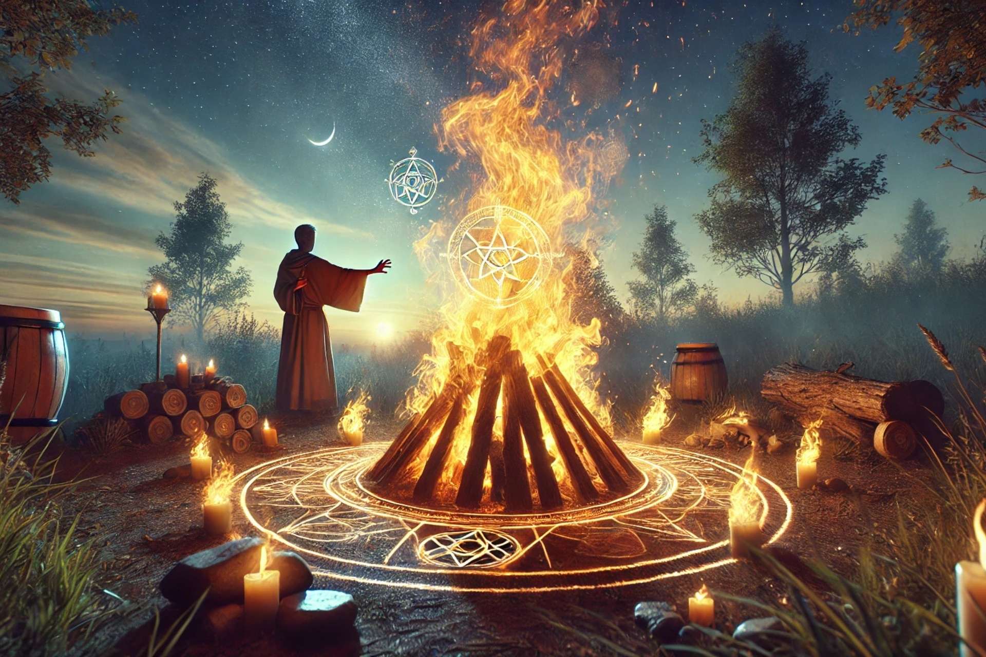 Feuerrituale: Transformation durch das Element Feuer