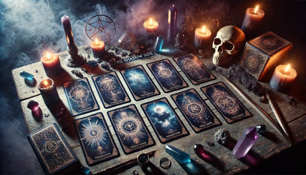 Die Schattenseite-Legung mit Tarotkarten