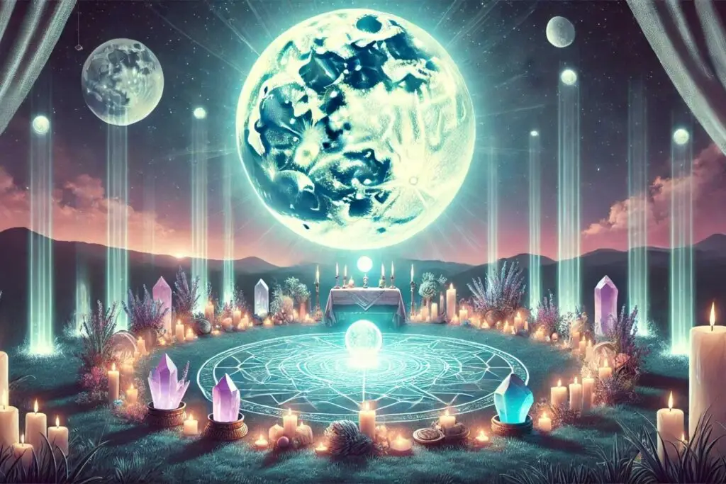Vollmondritual: Die Kraft des Vollmondes für Heilung und Manifestation nutzen