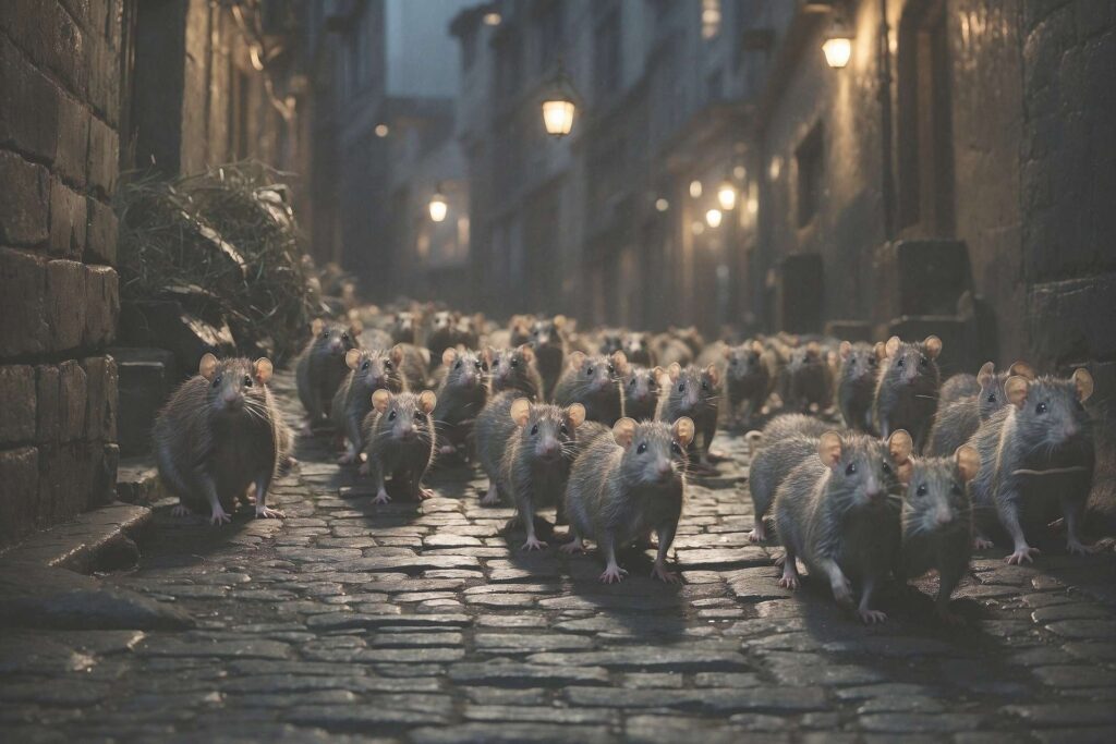 Von vielen Ratten träumen – Bedeutung und Symbolik