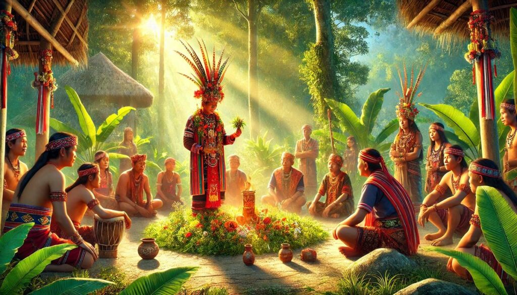 Das Dayak Heiler-Ritual – Traditionelle Heilkunst der Dayak