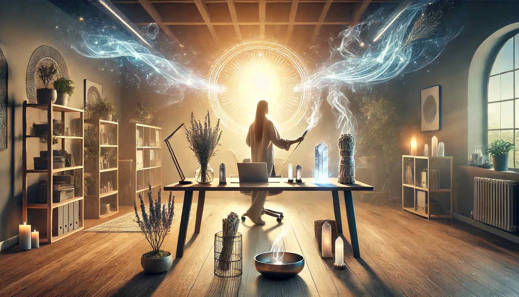 Spirituelle Reinigungstechniken für Deinen Arbeitsplatz